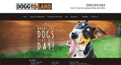 Desktop Screenshot of doggylanddaycare.com